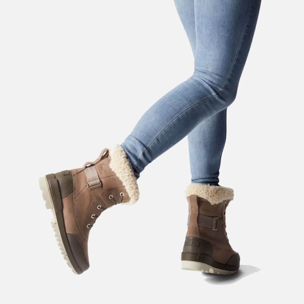 Sorel Torino II Parc Boot Waterproof Woman's Omega Taupe, Major 1985791264 wandelschoenen dames online bestellen bij Kathmandu Outdoor & Travel