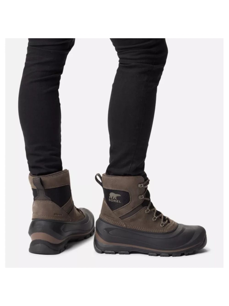 Sorel Buxton Lace Major, Black 1760181245 wandelschoenen heren online bestellen bij Kathmandu Outdoor & Travel