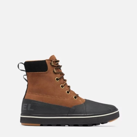 Sorel  Cheyanne Metro II Boot Waterproof Velvet Tan, Black