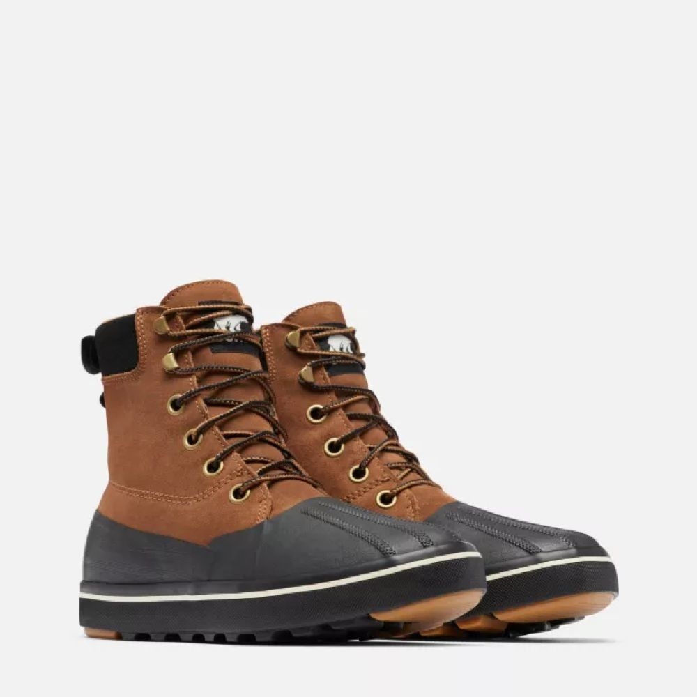 Sorel Cheyanne Metro II Boot Waterproof Velvet Tan, Black 2048561242 wandelschoenen heren online bestellen bij Kathmandu Outdoor & Travel