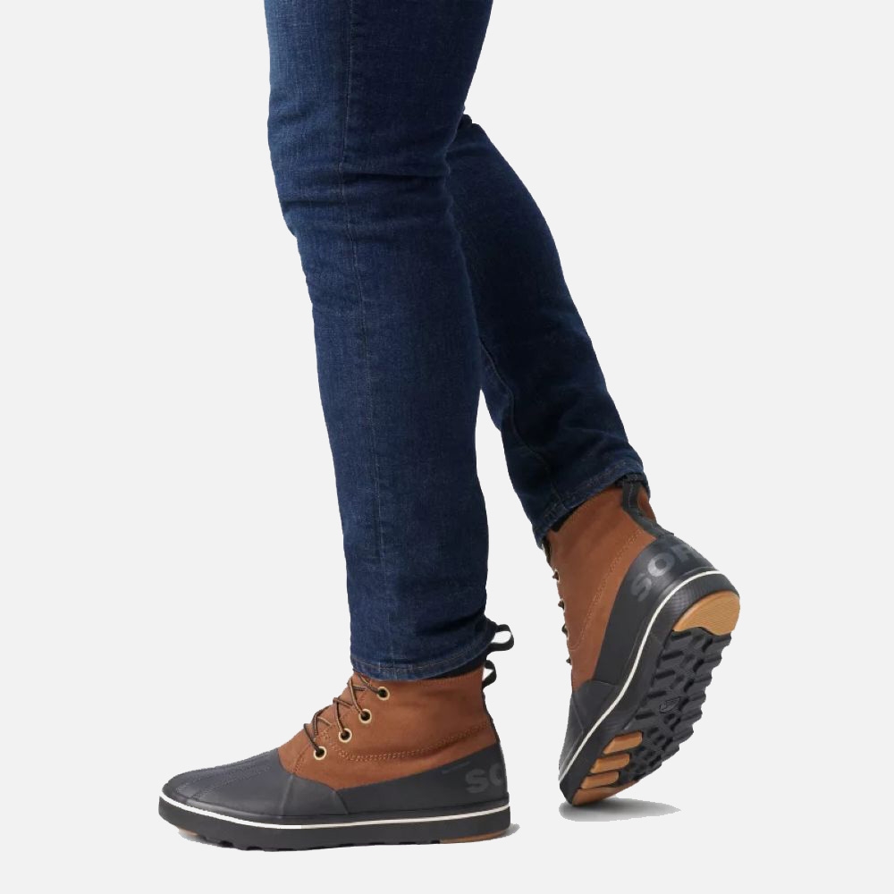 Sorel Cheyanne Metro II Boot Waterproof Velvet Tan, Black 2048561242 wandelschoenen heren online bestellen bij Kathmandu Outdoor & Travel