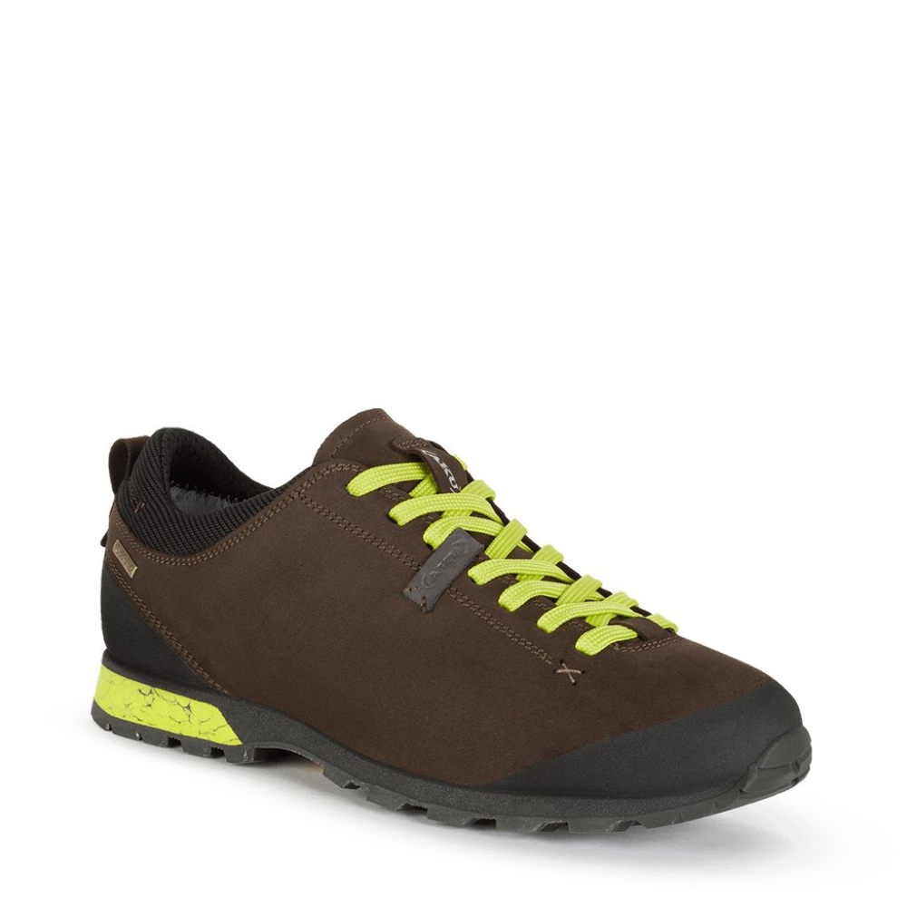 AKU Bellamont 3 V-Light Gtx Earth Brown/Lime 504.31-661 wandelschoenen dames online bestellen bij Kathmandu Outdoor & Travel