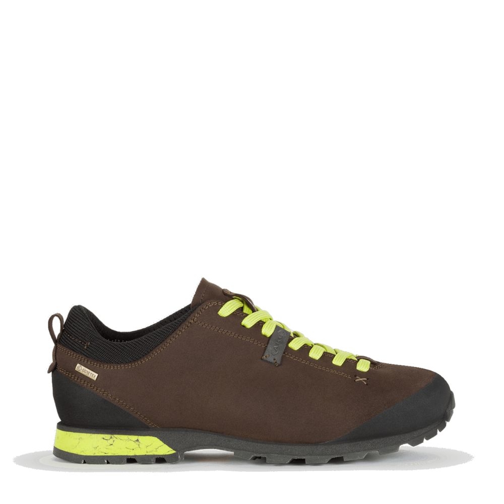 AKU Bellamont 3 V-Light Gtx Earth Brown/Lime 504.31-661 wandelschoenen dames online bestellen bij Kathmandu Outdoor & Travel