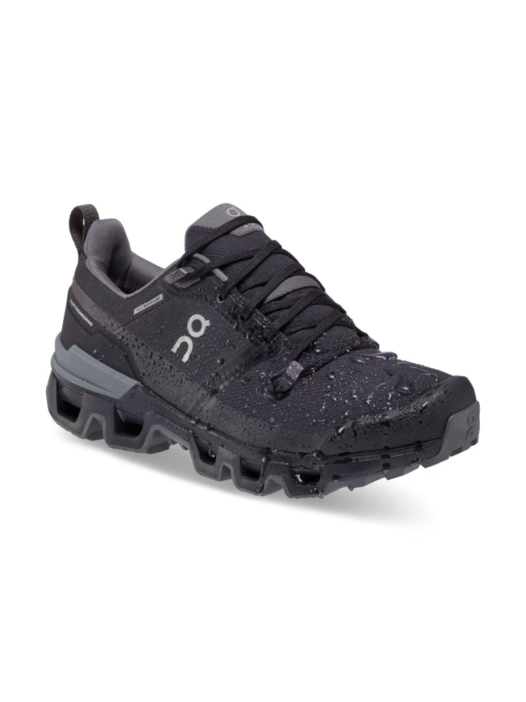 On-running Cloudwander Waterproof Women's Black | Eclipse 73.98602 wandelschoenen dames online bestellen bij Kathmandu Outdoor & Travel