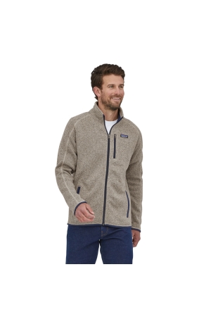 Patagonia Better Sweater Jacket Oar Tan 25528-ORTN fleeces en truien online bestellen bij Kathmandu Outdoor & Travel