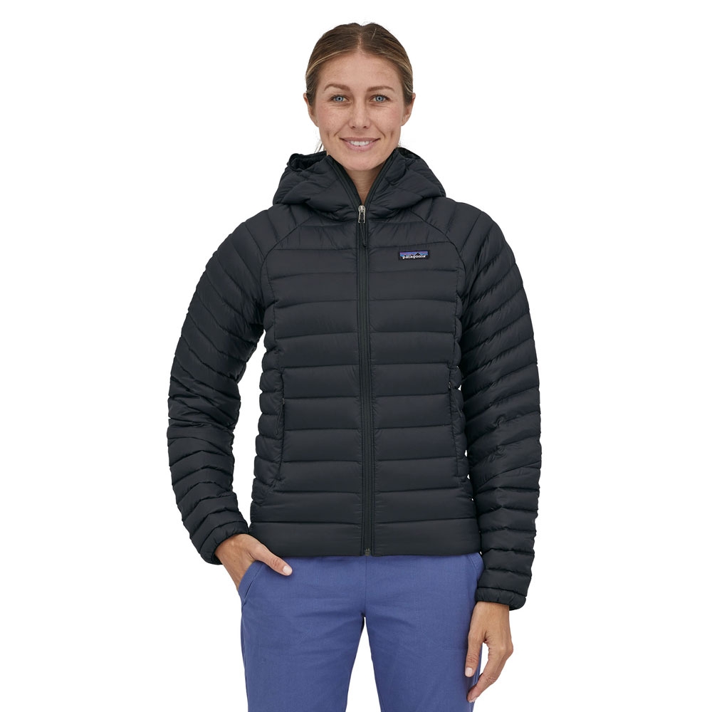 Patagonia Down Sweater Hoody Women's Black 84712-BLK jassen online bestellen bij Kathmandu Outdoor & Travel