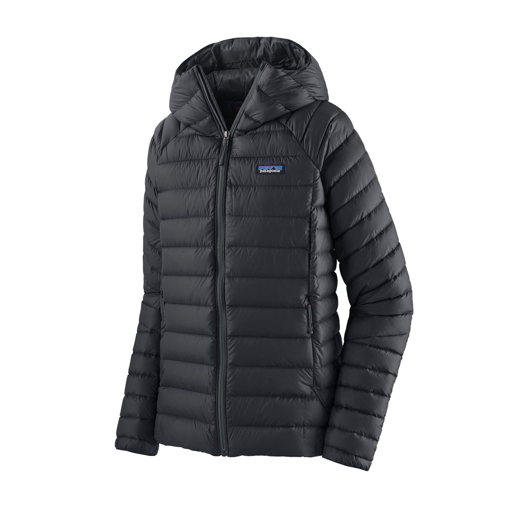 Patagonia Down Sweater Hoody Women's Black 84712-BLK jassen online bestellen bij Kathmandu Outdoor & Travel