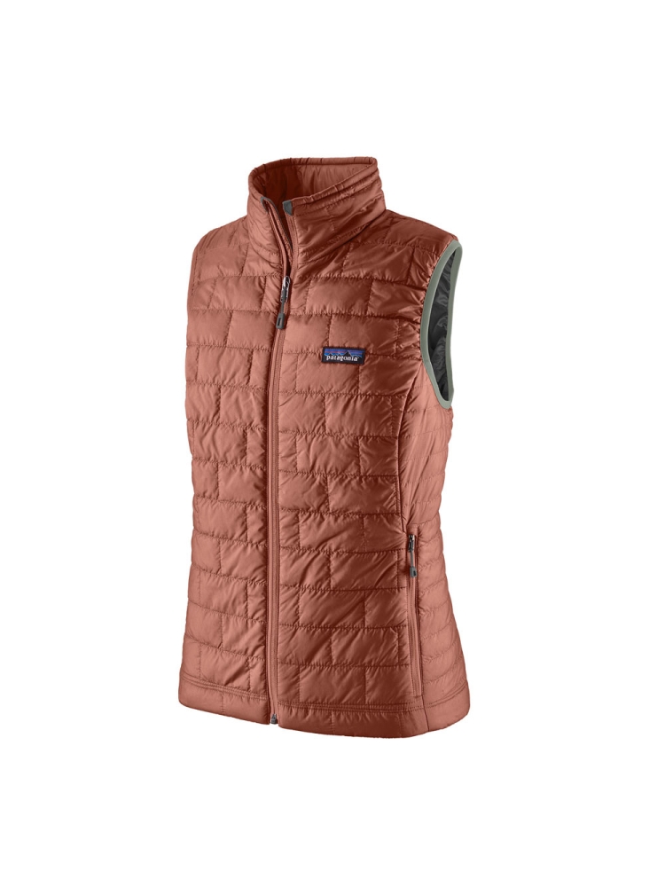 Patagonia Nano Puff Vest Women's Burl Red 84247-BURD fleeces en truien online bestellen bij Kathmandu Outdoor & Travel
