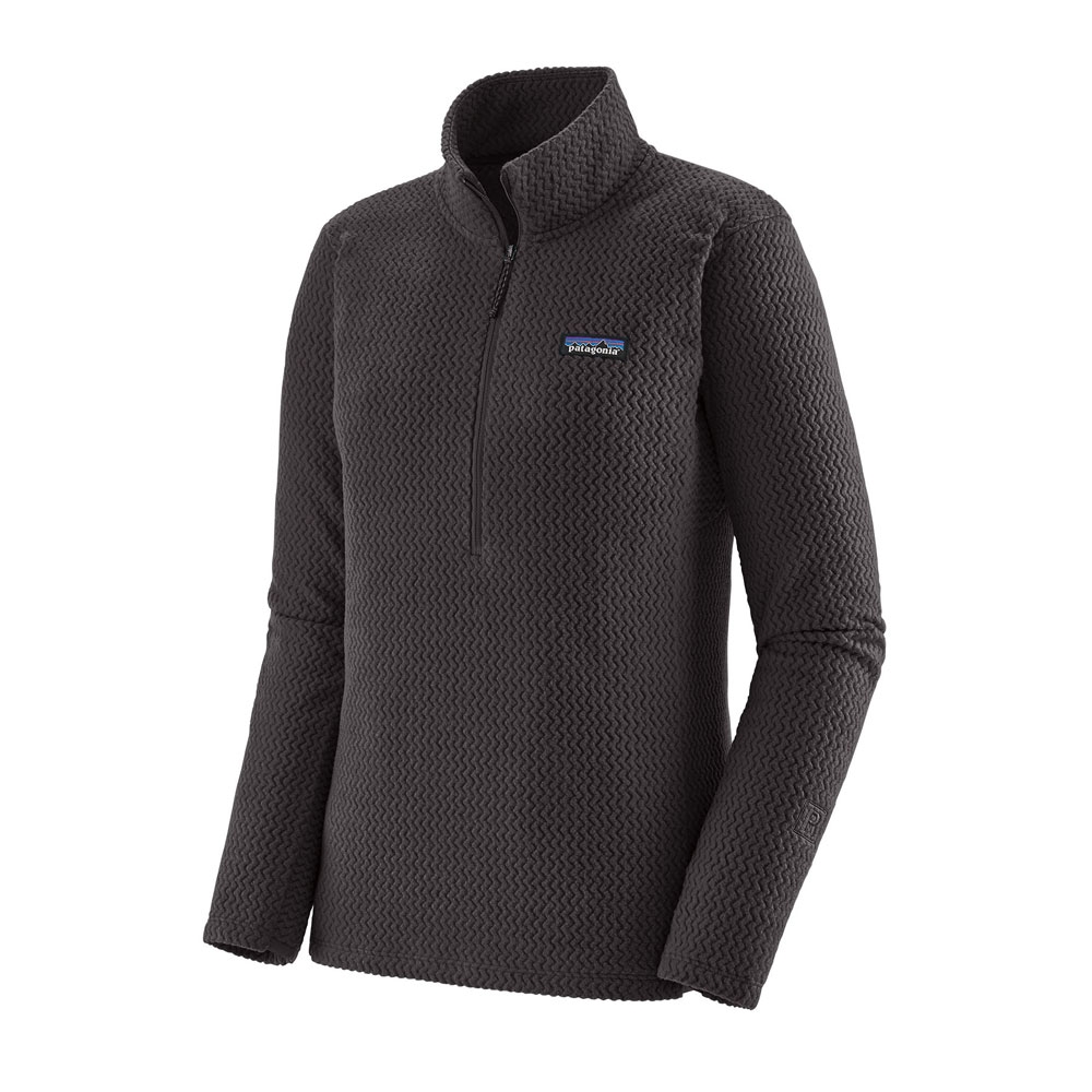 Patagonia R1 Air Zip Neck Women's Black 40250-BLK fleeces en truien online bestellen bij Kathmandu Outdoor & Travel