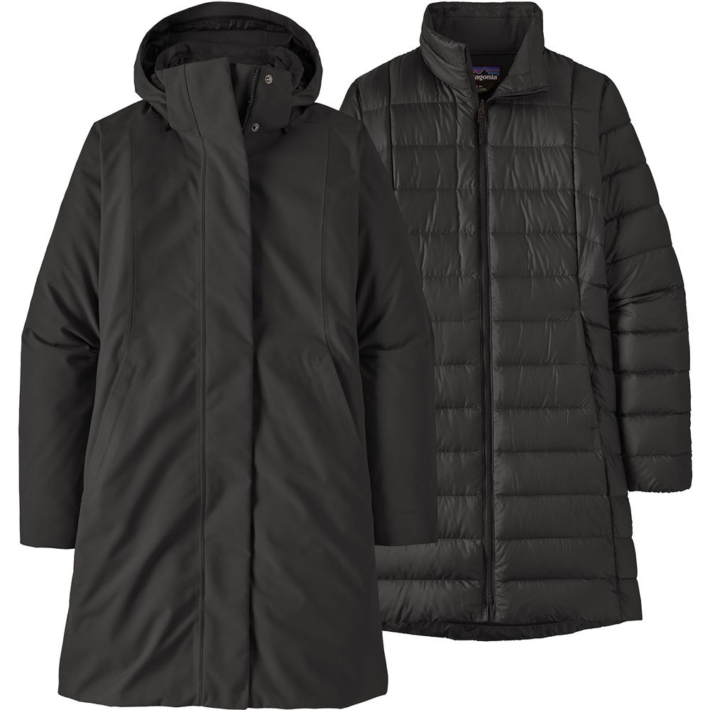 Patagonia Tres 3-in-1 Parka Women's Black 28411-BLK jassen online bestellen bij Kathmandu Outdoor & Travel