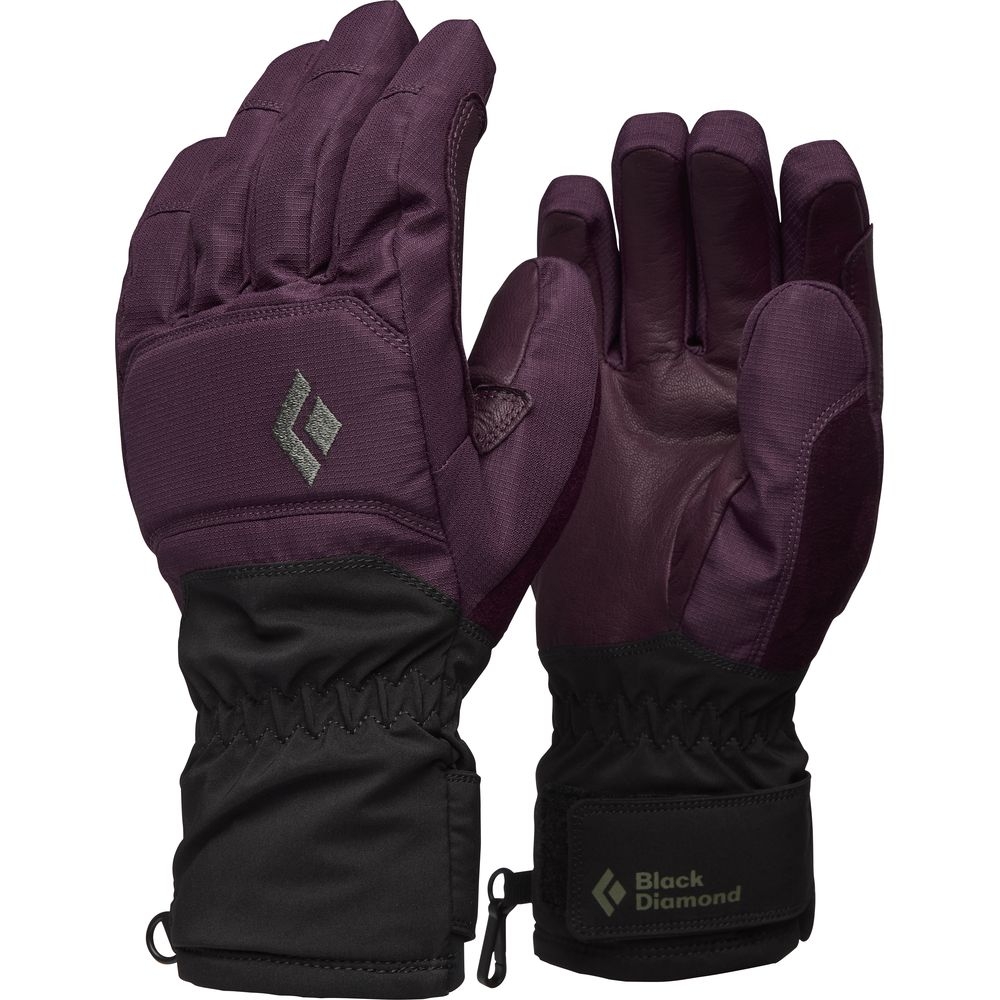 Black Diamond Mission Gloves Women's Blackberry 801917-5016 kleding accessoires online bestellen bij Kathmandu Outdoor & Travel