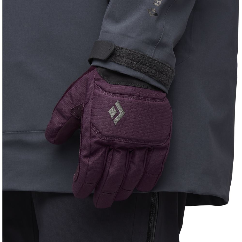 Black Diamond Mission Gloves Women's Blackberry 801917-5016 kleding accessoires online bestellen bij Kathmandu Outdoor & Travel