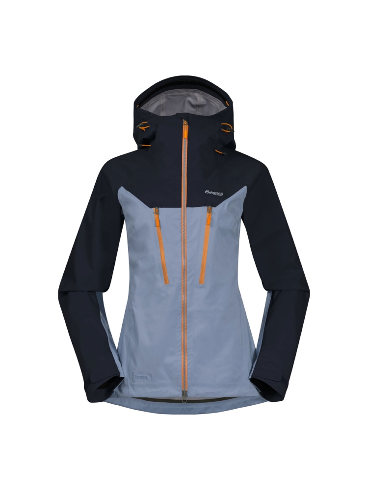 Bergans Cecilie 3L Jacket Women's Misty Sky Blue/Navy Blue 8811-25489 jassen online bestellen bij Kathmandu Outdoor & Travel