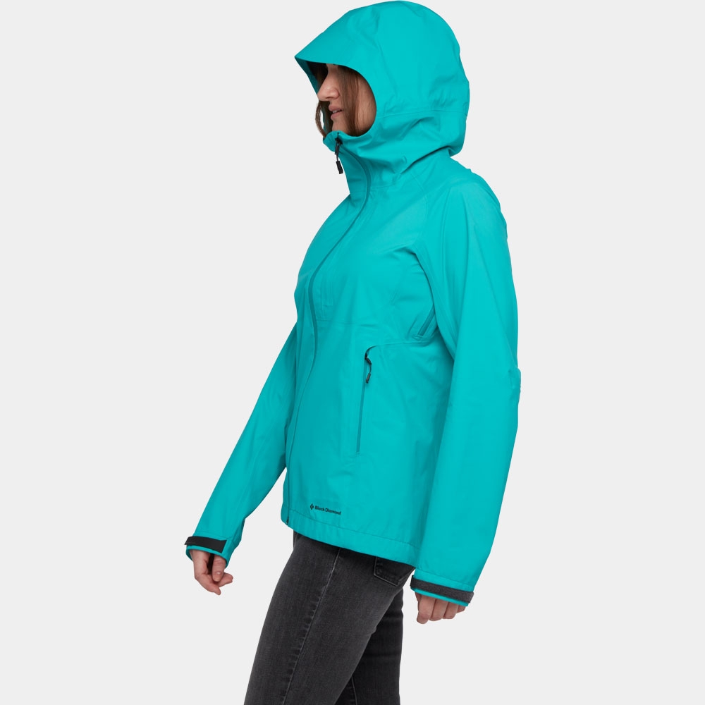 Black Diamond Highline Stretch Shell Women's Dark Patina AP745001-4050 jassen online bestellen bij Kathmandu Outdoor & Travel