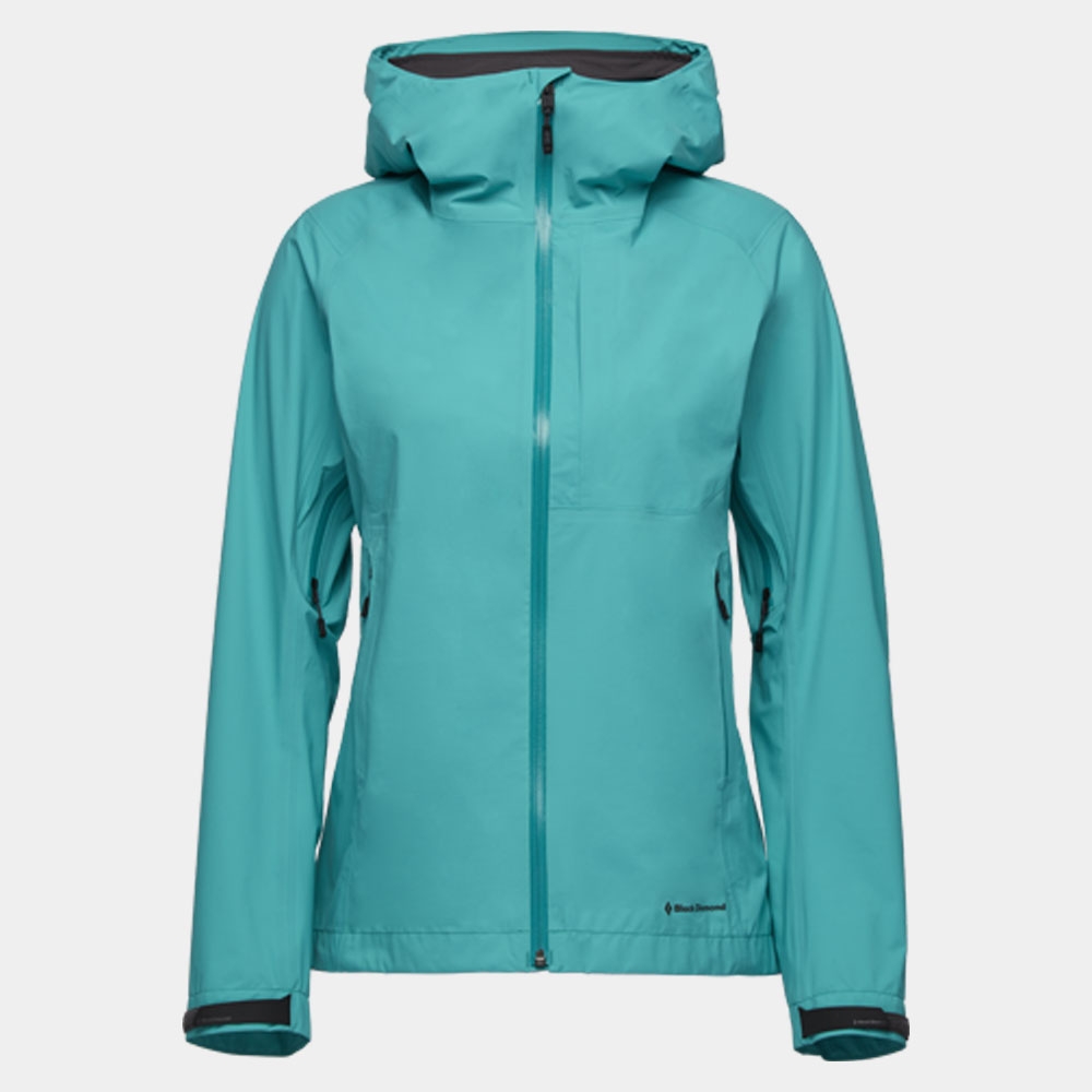 Black Diamond Highline Stretch Shell Women's Dark Patina AP745001-4050 jassen online bestellen bij Kathmandu Outdoor & Travel