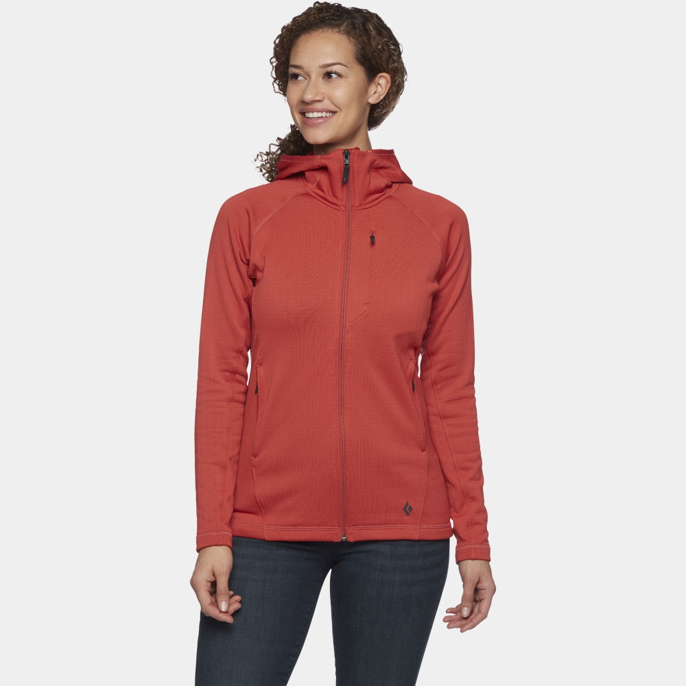Black Diamond Factor Hoody Women's Grenadine AP744080-6039 fleeces en truien online bestellen bij Kathmandu Outdoor & Travel
