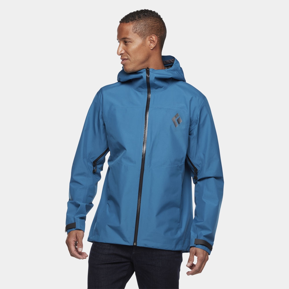 Black Diamond Liquid Point Shell Kingfisher APK849-4015 jassen online bestellen bij Kathmandu Outdoor & Travel