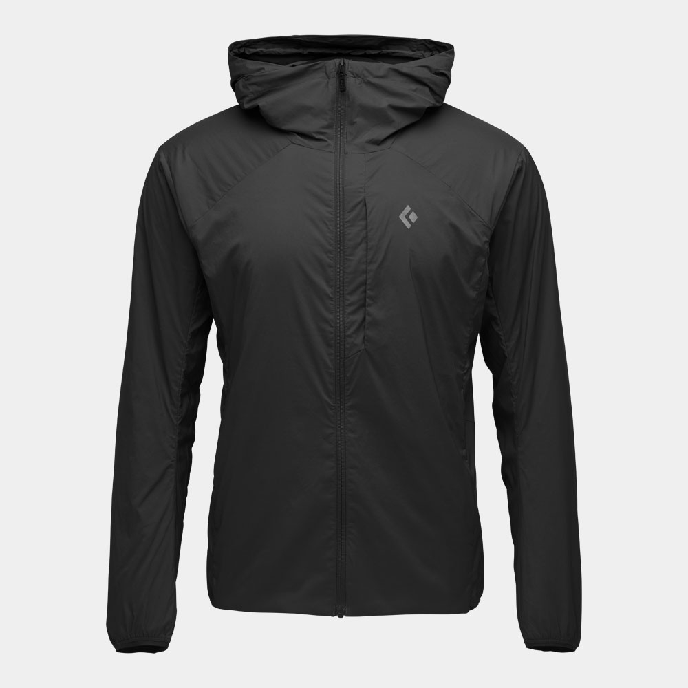 Black Diamond Alpine Start Insulated Hoody Black AP752262-0002 fleeces en truien online bestellen bij Kathmandu Outdoor & Travel