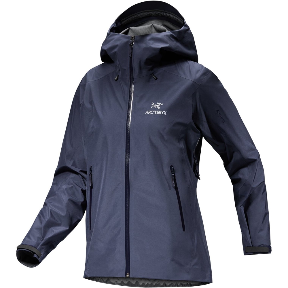 Arc'teryx Beta LT Jacket Women's Black Sapphire 6716-001280 jassen online bestellen bij Kathmandu Outdoor & Travel