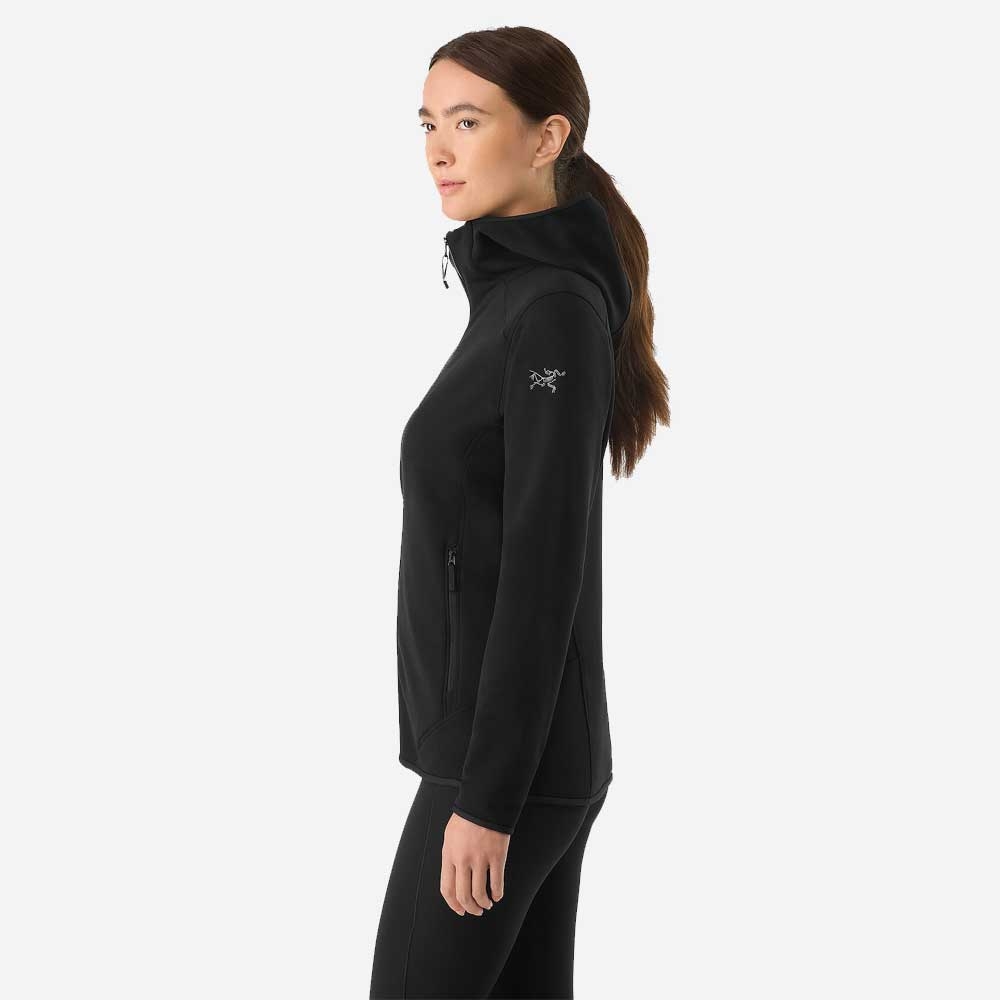 Arc'teryx Kyanite Hoody Women's Black 6939-002291 fleeces en truien online bestellen bij Kathmandu Outdoor & Travel