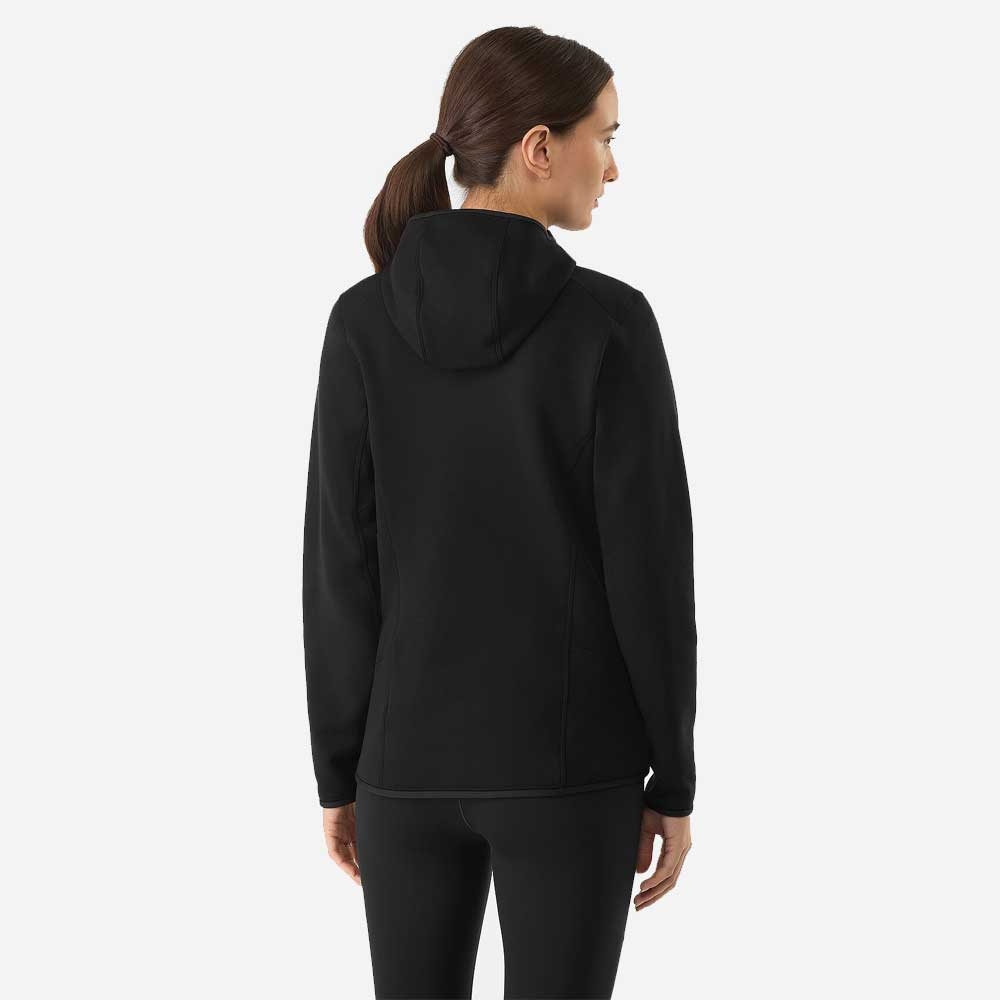 Arc'teryx Kyanite Hoody Women's Black 6939-002291 fleeces en truien online bestellen bij Kathmandu Outdoor & Travel