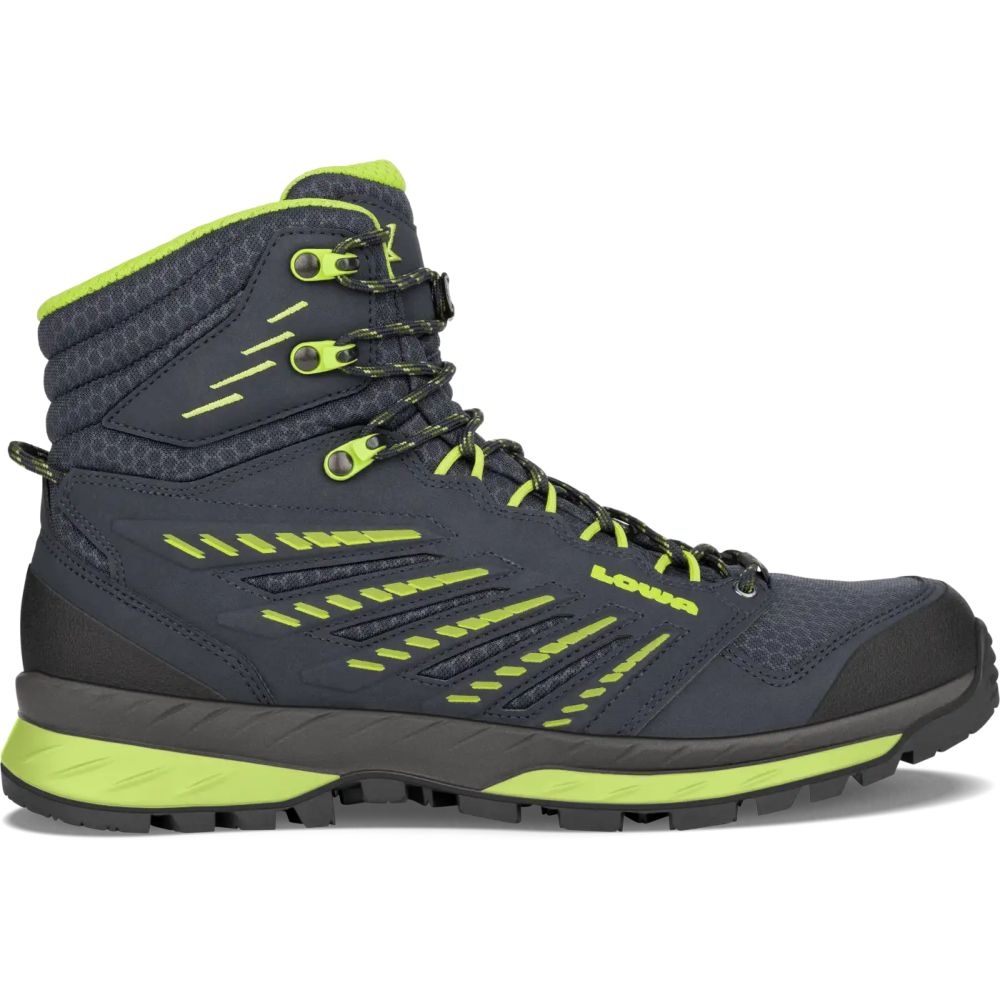 Lowa Trek Evo GTX Mid navy-lime LW210741-6903 wandelschoenen heren online bestellen bij Kathmandu Outdoor & Travel