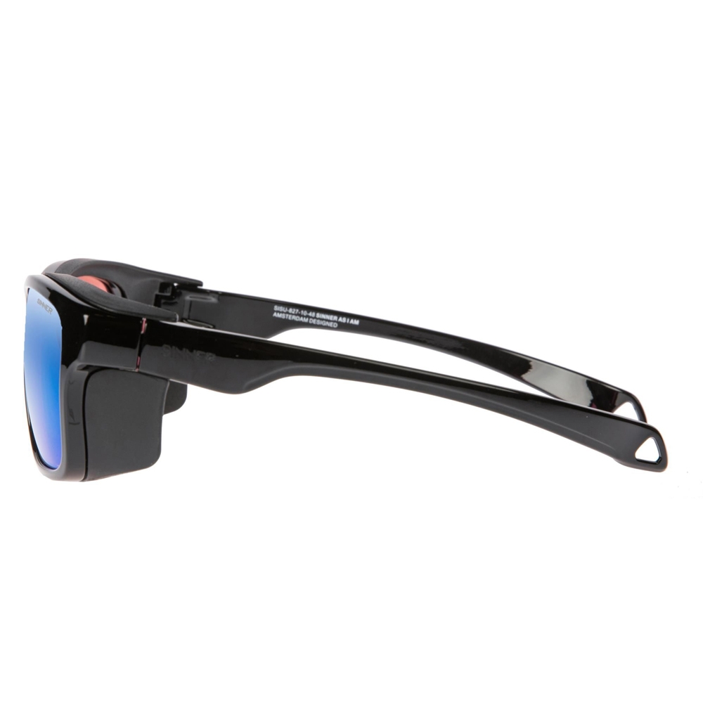 Sinner Whitepass II Shiny Black/Matte Black SISU-875-10-48 zonnebrillen online bestellen bij Kathmandu Outdoor & Travel