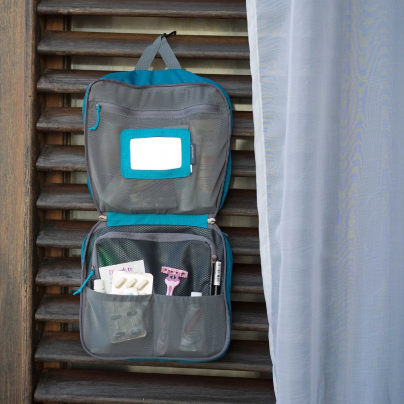 LifeVenture Wash Bag 22x18x8 Grey