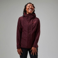 Berghaus Hillwalker IA Shell Jacket Women's AUTUMN PURPLE/TALL POPPY