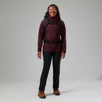 Berghaus Hillwalker IA Shell Jacket Women's AUTUMN PURPLE/TALL POPPY