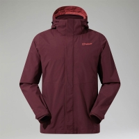 Berghaus Hillwalker IA Shell Jacket Women's AUTUMN PURPLE/TALL POPPY