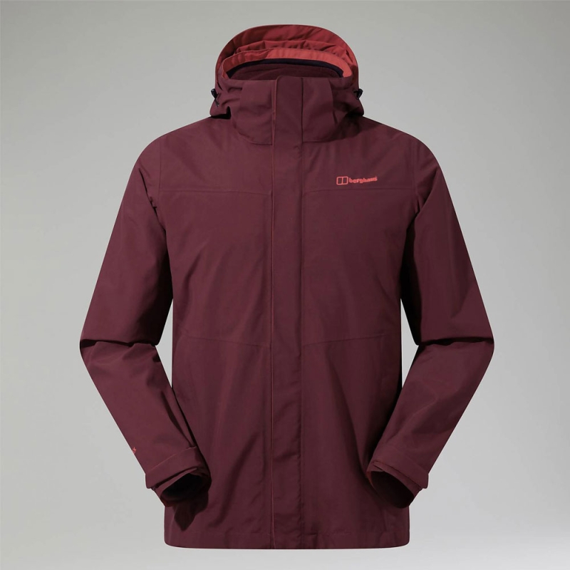 Berghaus Hillwalker IA Shell Jacket Women's AUTUMN PURPLE/TALL POPPY