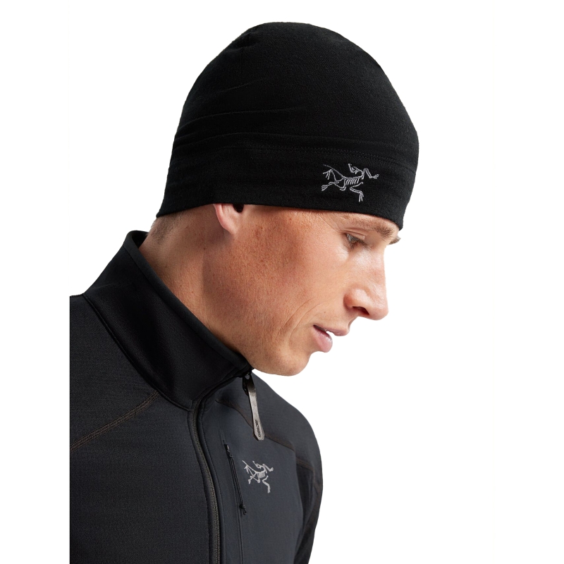 Arc'teryx Rho Lightweight Wool Toque Black