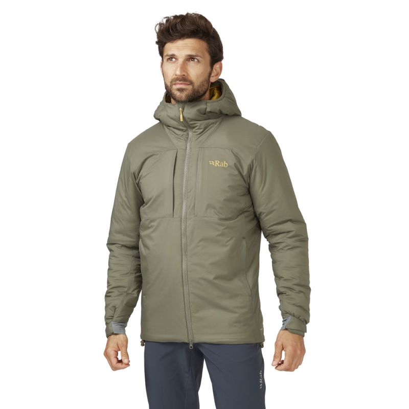 RAB Xenair Alpine Jacket Light Khaki
