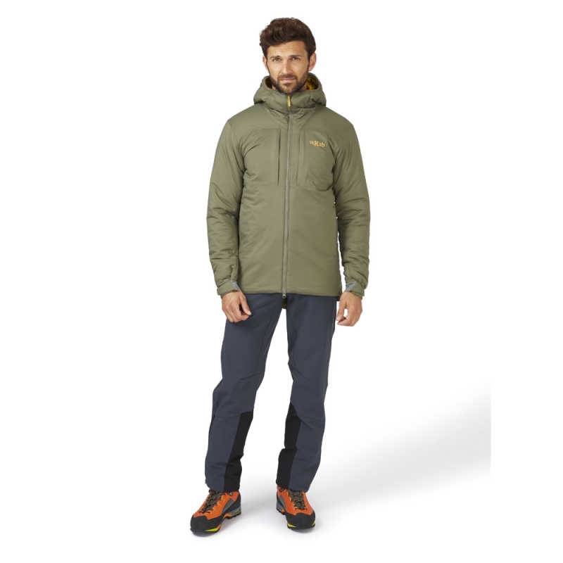 RAB Xenair Alpine Jacket Light Khaki