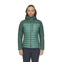 RAB Microlight Alpine Jacket Women's  Green Slate/Eucalyptus