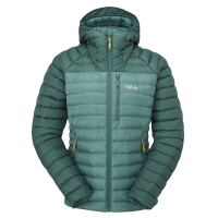 RAB Microlight Alpine Jacket Women's  Green Slate/Eucalyptus