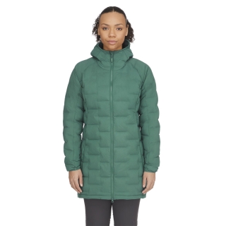 RAB Cubit Stretch Down Parka Women's  Green Slate