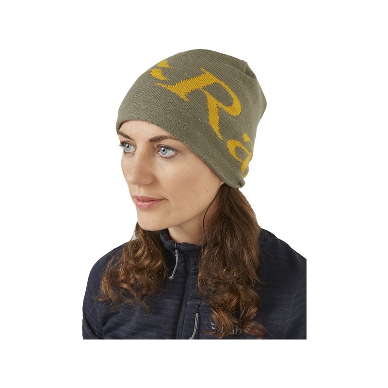 RAB Logo Beanie Light Khaki/Sahara