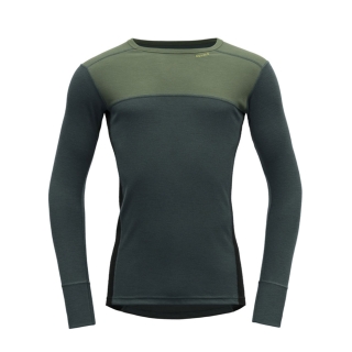 Devold Lauparen Merino 190 Shirt Forest/Woods/Black