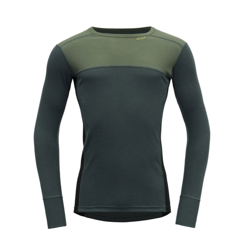 Devold Lauparen Merino 190 Shirt Forest/Woods/Black
