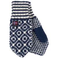 Devold Svalbard Wool Mitten Night/Offwhite