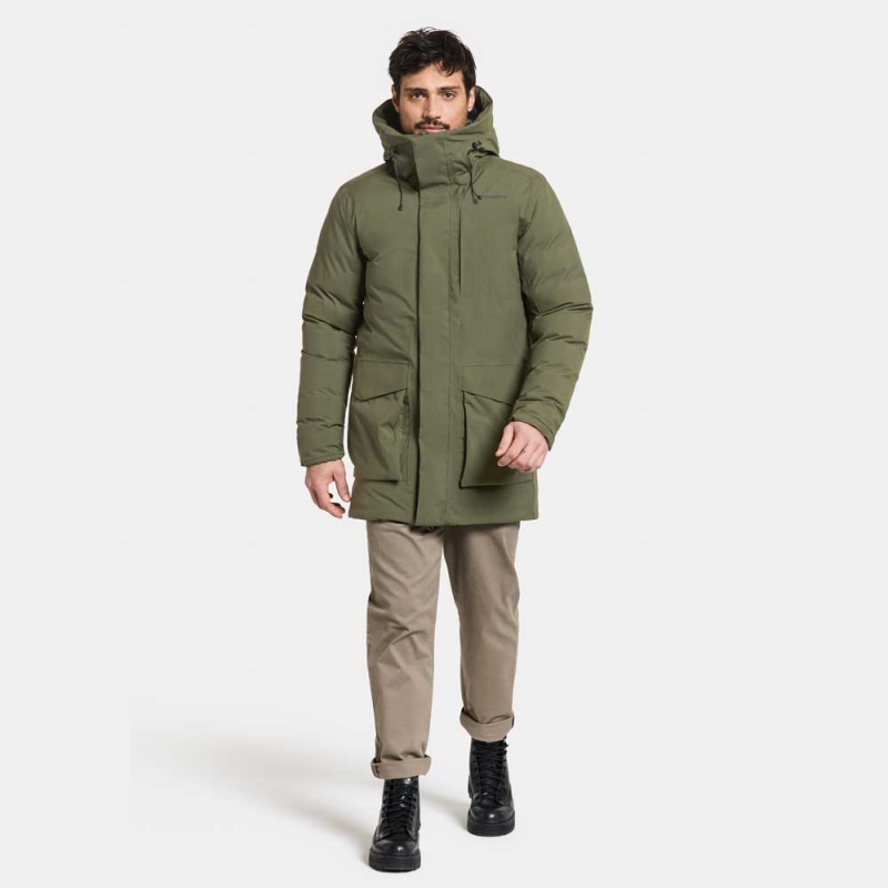Didriksons Akilles Usx Parka Deep Green