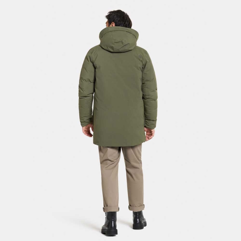Didriksons Akilles Usx Parka Deep Green