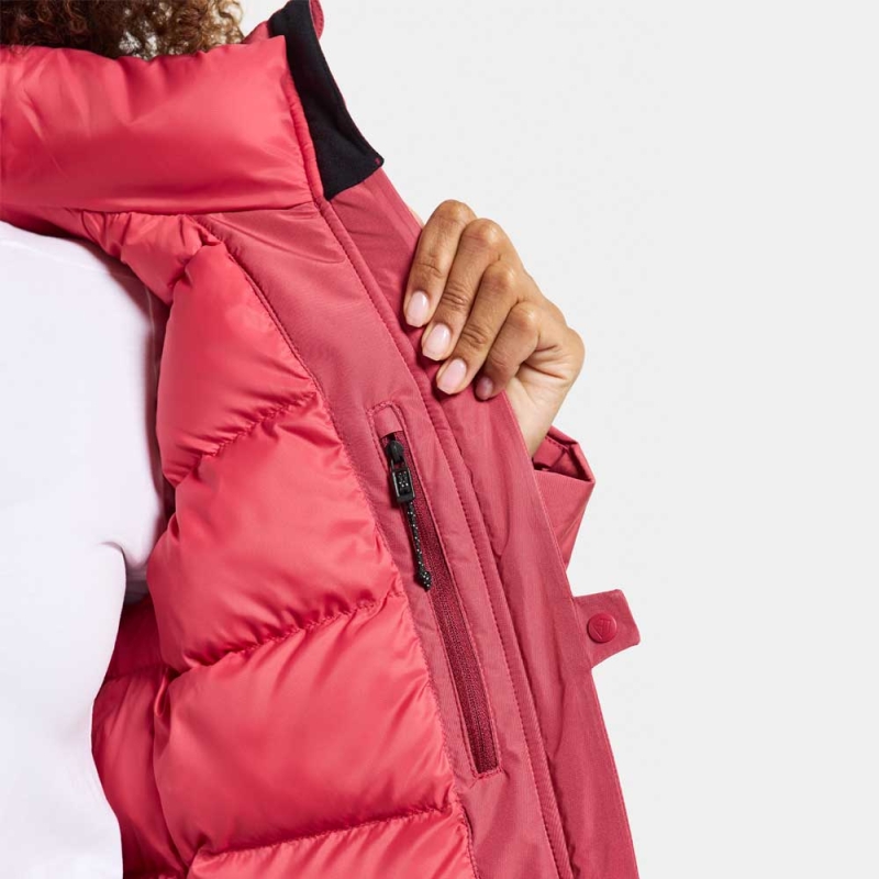 Didriksons Sienna Jacket Women's Garnet Red