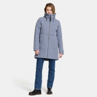Didriksons Helle Parka 5 Women's Glacial Blue
