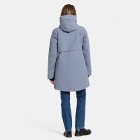 Didriksons Helle Parka 5 Women's Glacial Blue