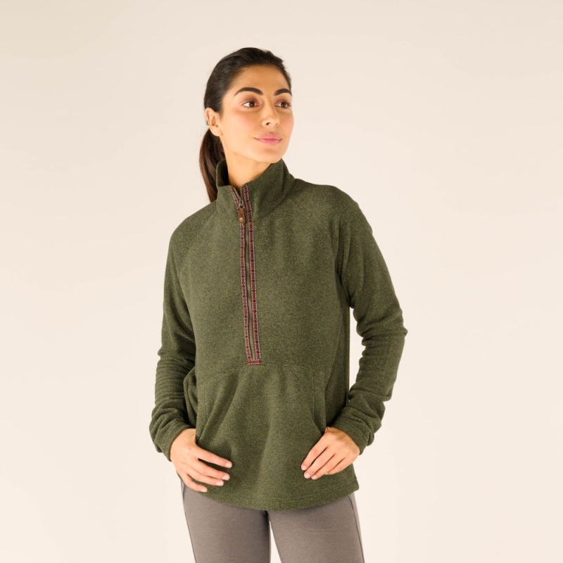 Sherpa Rolpa Eco 1/2-Zip Women's THYME