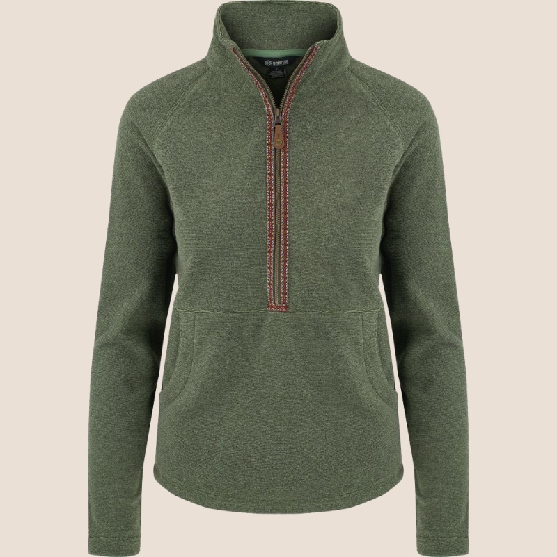 Sherpa Rolpa Eco 1/2-Zip Women's THYME