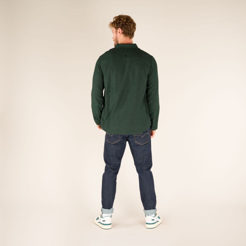 Sherpa Shalva Eco Long Sleeve Shirt FOREST